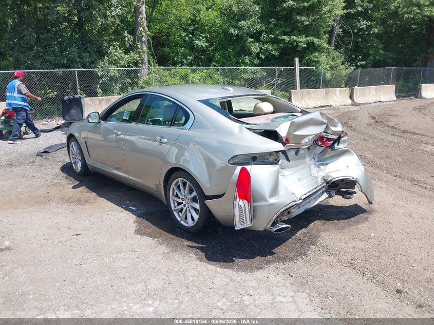 Vin: sajwa0fb1cls41411, lot: 46318035, jaguar xf 20123