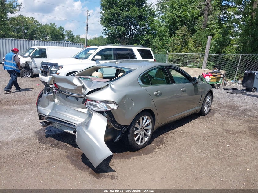 Vin: sajwa0fb1cls41411, lot: 46318035, jaguar xf 20124