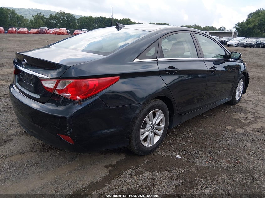 Vin: 5npeb4ac6eh847728, lot: 46318043, hyundai sonata gls 20144