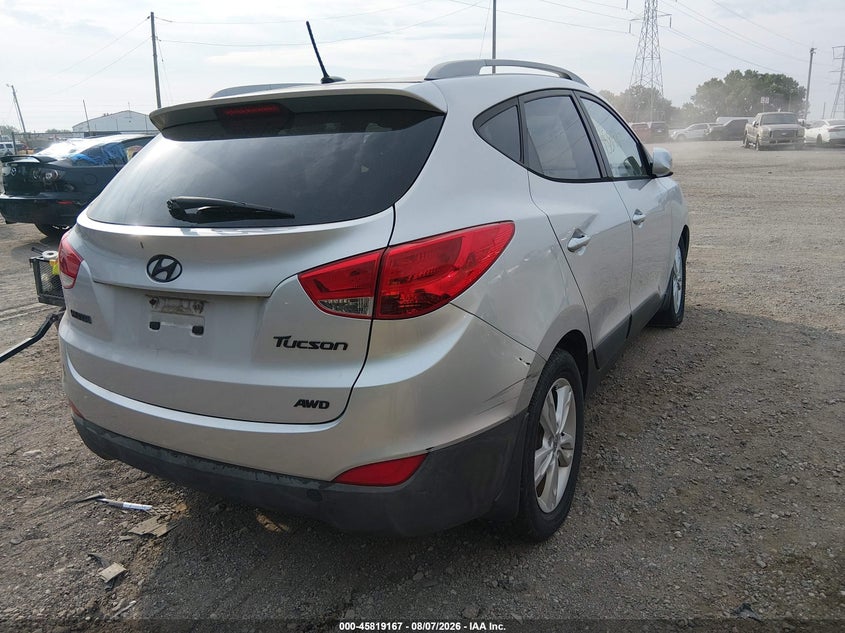 Vin: km8jucac9bu264814, lot: 46318048, hyundai tucson gls 20114