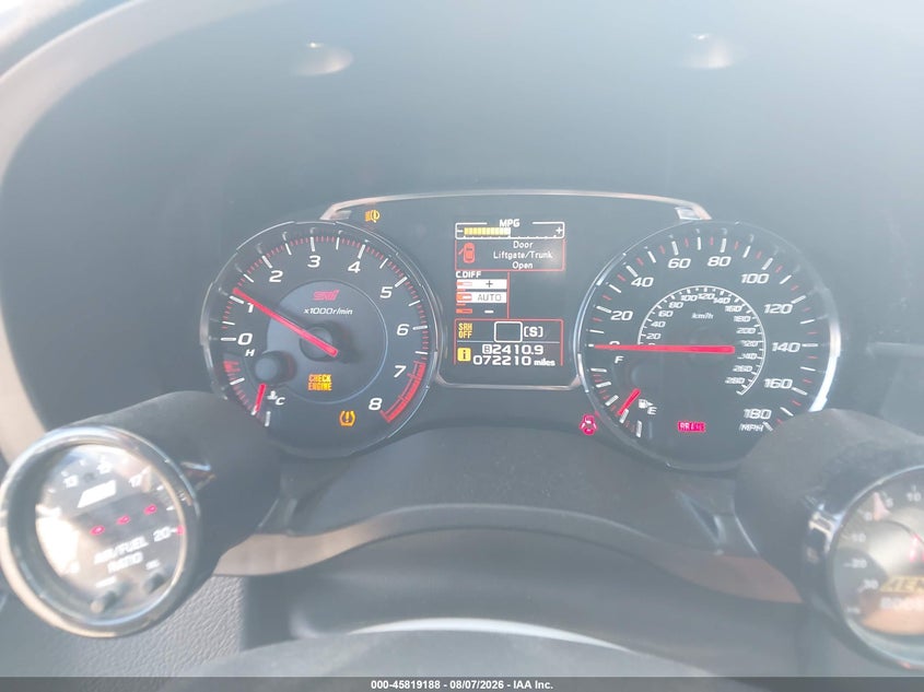 2018 SUBARU WRX STI auction photo 7