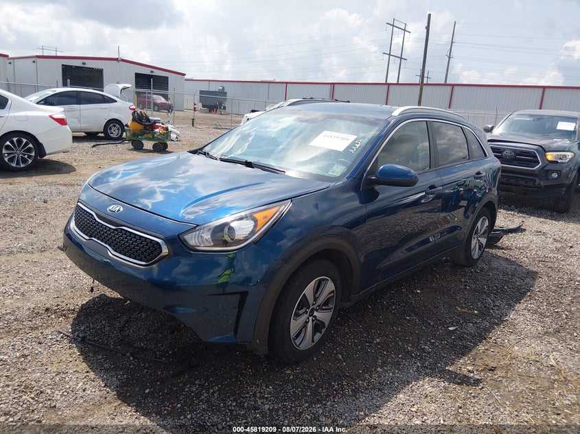 Vin: kndcb3lcxk5341054, lot: 46318090, kia niro lx 20192