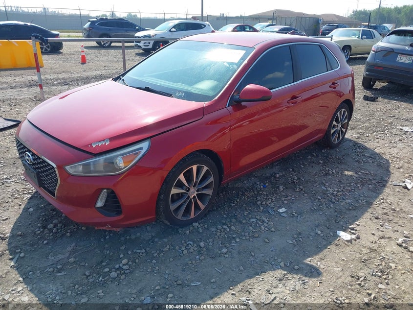 Vin: kmhh35le2ku098891, lot: 46318091, hyundai elantra gt 20192