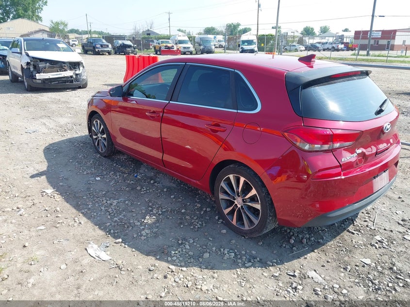 Vin: kmhh35le2ku098891, lot: 46318091, hyundai elantra gt 20193