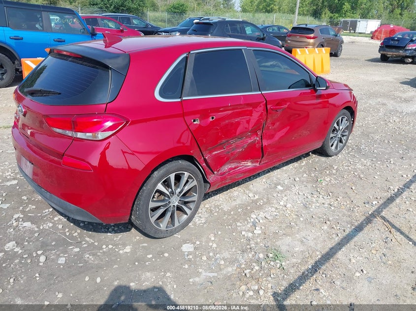 Vin: kmhh35le2ku098891, lot: 46318091, hyundai elantra gt 20194