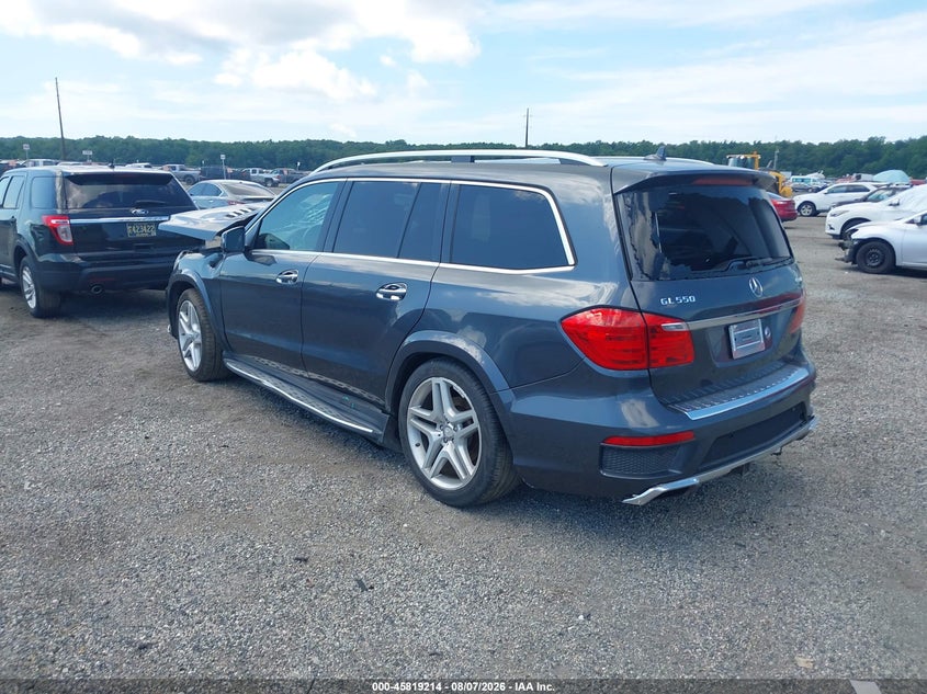 2014 MERCEDES-BENZ GL 550 — zdjęcie 3