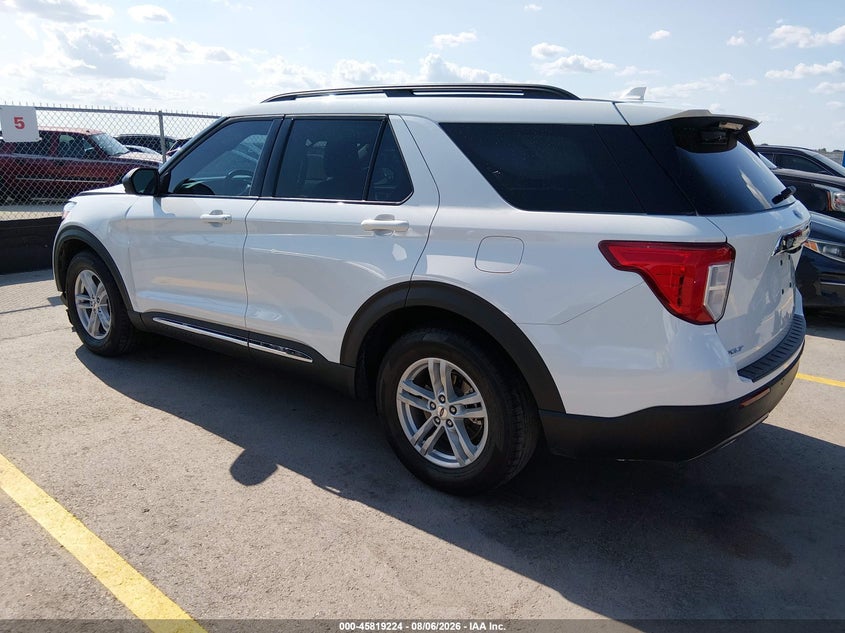 Vin: 1fmsk7dh3pgb93995, lot: 46318105, ford explorer xlt 20233