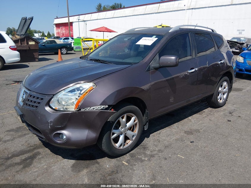 Vin: jn8as5mv9aw121386, lot: 46318107, nissan rogue sl 20102