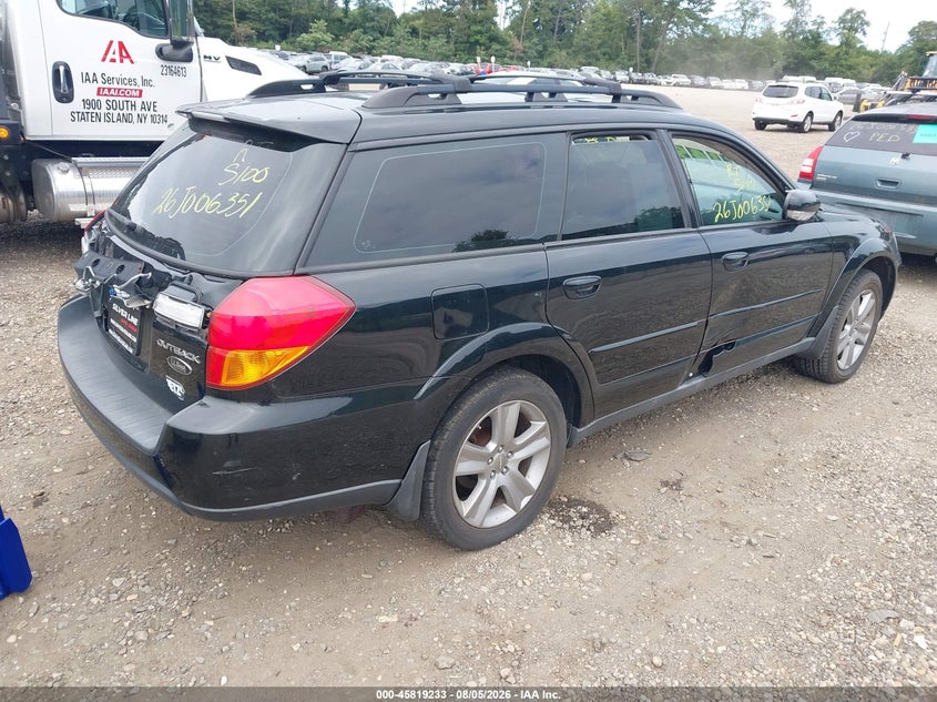 SUBARU OUTBACK 2005 VIN 4S4BP86C554344519