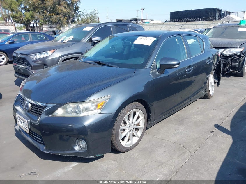 Vin: jthkd5bh8b2046274, lot: 46318127, lexus ct 200h premium 20112