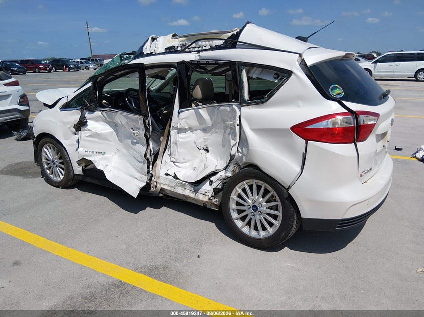 Vin: 1fadp5bu1dl525427, lot: 46318128, ford c-max hybrid sel 20133