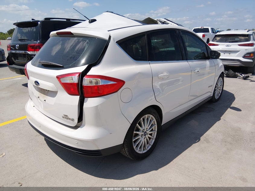 Vin: 1fadp5bu1dl525427, lot: 46318128, ford c-max hybrid sel 20134