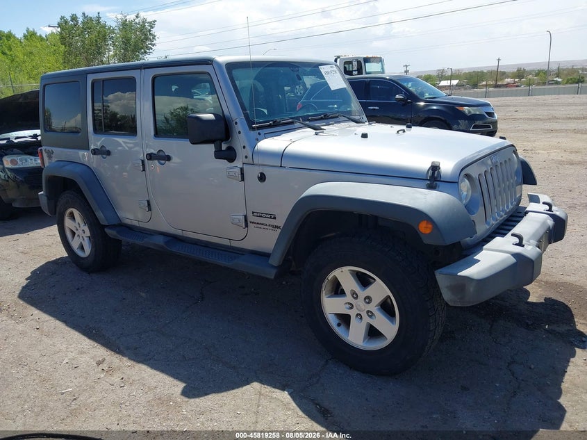 2018 JEEP WRANGLER JK UNLIMITED auction photo 1
