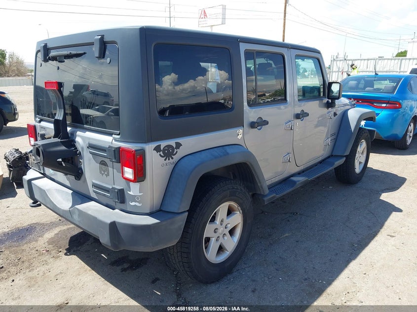 2018 JEEP WRANGLER JK UNLIMITED auction photo 4