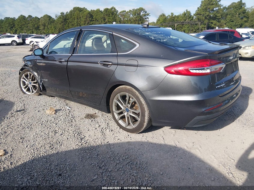 Vin: 3fa6p0ru3kr139091, lot: 46318141, ford fusion hybrid titanium 20193