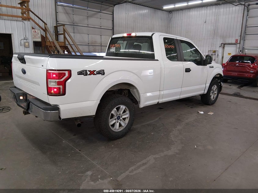 Vin: 1ftex1eb5jfb44966, lot: 46318172, ford f-150 xl 20184