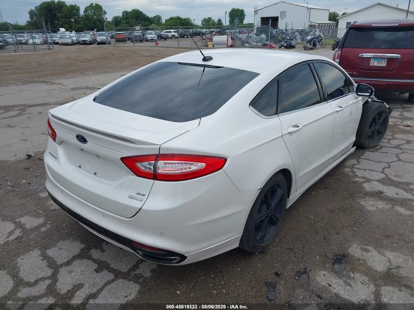 Vin: 3fa6p0h94gr381392, lot: 46318213, ford fusion se 20164