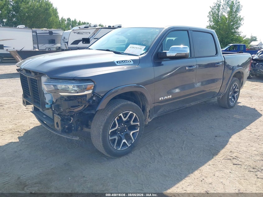 Vin: 3c6srfjp2t4175209, lot: 46318218, ram 1500 laramie  4x4 5'7 box 20262