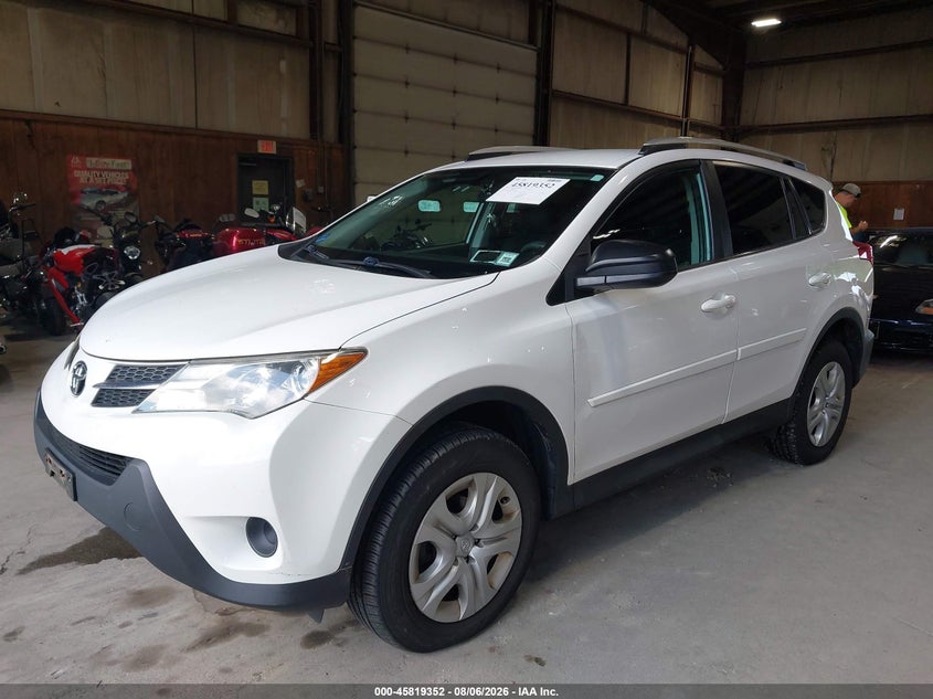 Vin: 2t3zfrev9ew078200, lot: 46318233, toyota rav4 le 20142