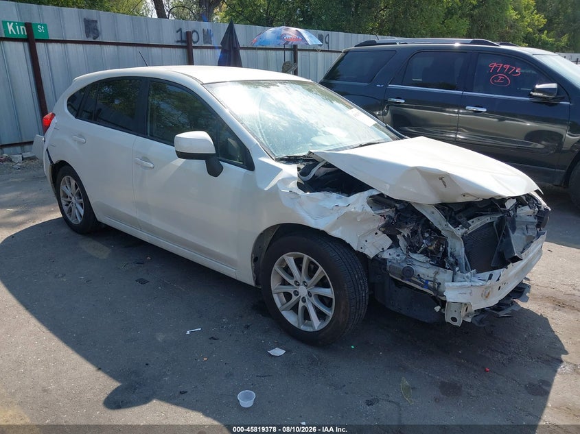 Vin: jf1gpac64e8263140, lot: 46318259, subaru impreza 2.0i premium 2014 img_1