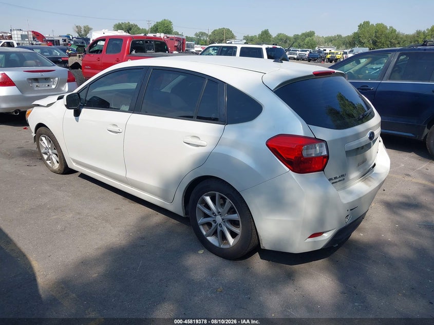 2014 SUBARU IMPREZA auction photo 3