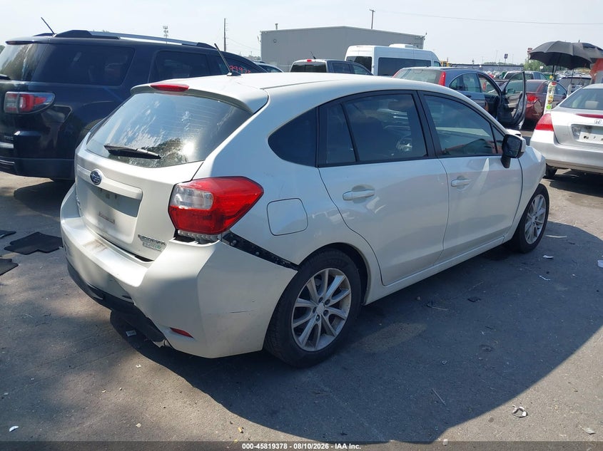 2014 SUBARU IMPREZA auction photo 4