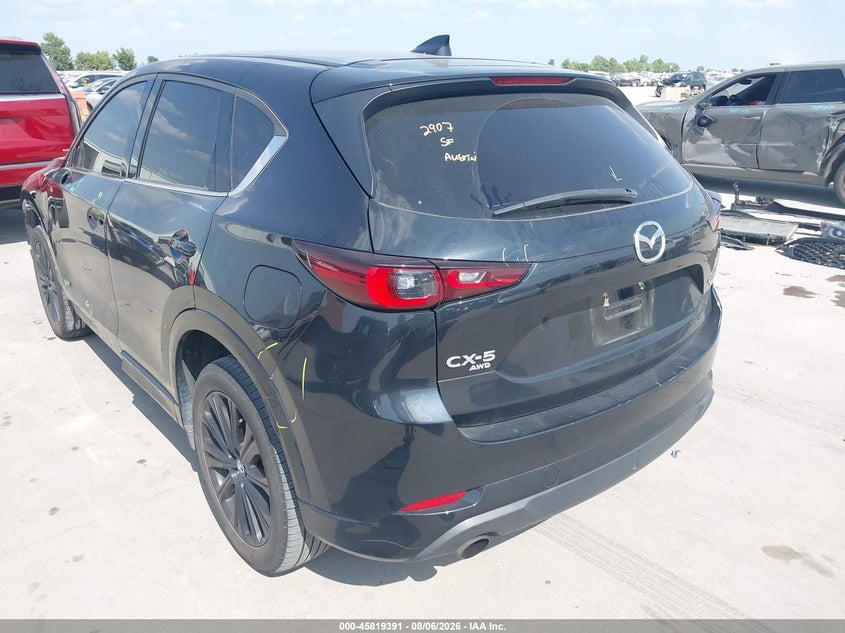 Vin: jm3kfbay4n0620775, lot: 46318272, mazda cx-5 2.5 turbo 20223