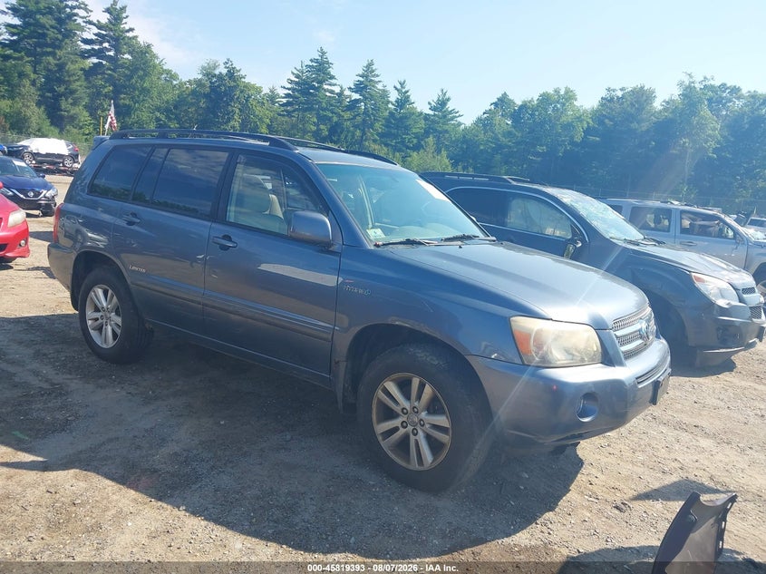 2006 TOYOTA HIGHLANDER HYBRID auction photo 1