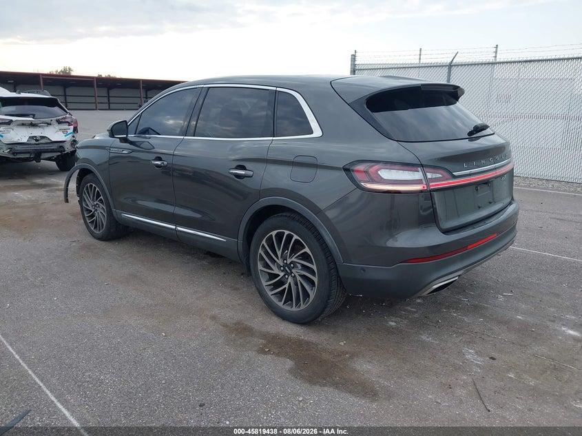 Vin: 2lmpj6l93kbl41970, lot: 46318319, lincoln nautilus reserve 20193