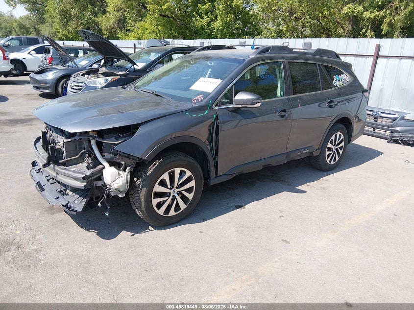 Vin: 4s4btadc1n3135791, lot: 46318329, subaru outback premium 20222