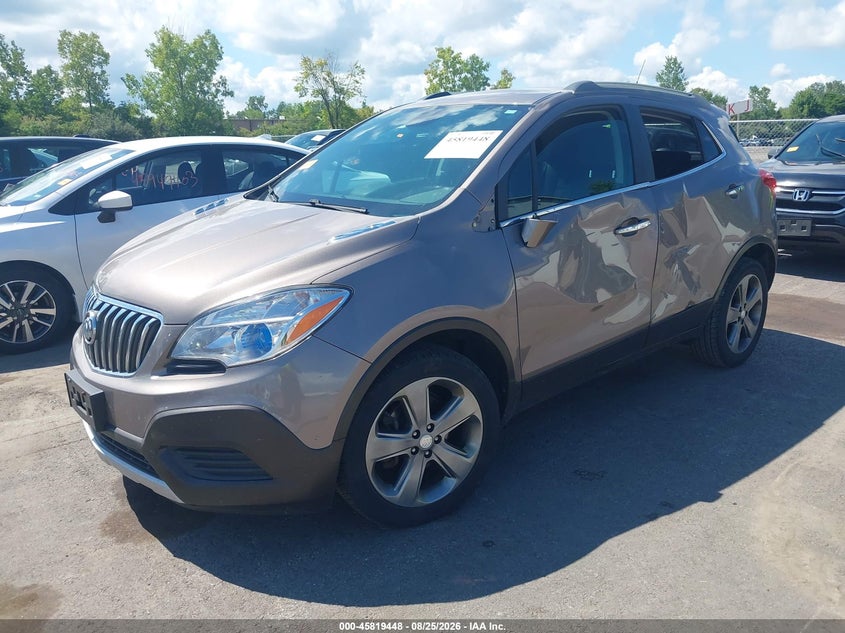 Vin: kl4cjasbxeb635795, lot: 46318330, buick encore 20142