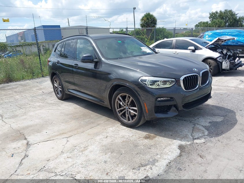 2021 BMW X3 auction photo 1