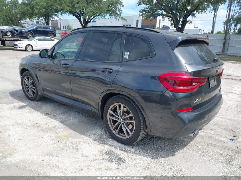 2021 BMW X3 auction photo 3
