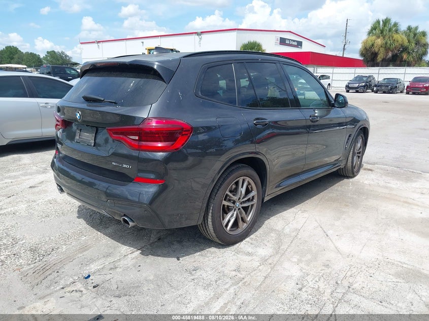 2021 BMW X3 auction photo 4