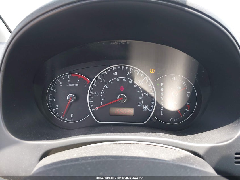 2008 SUZUKI SX4 auction photo 7