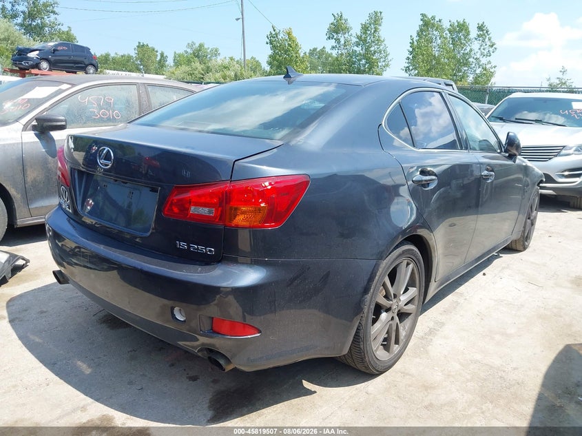 2008 LEXUS IS 250 auction photo 4