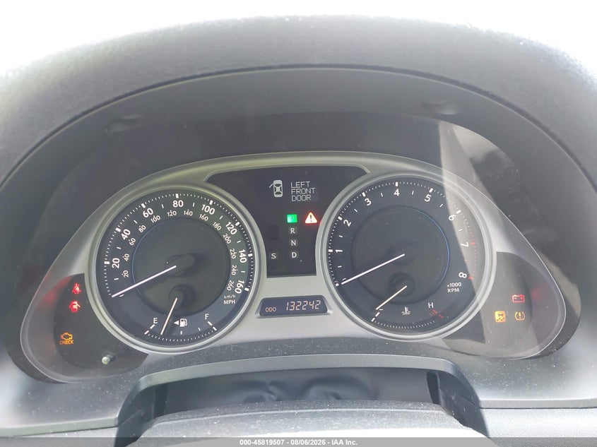 2008 LEXUS IS 250 auction photo 7