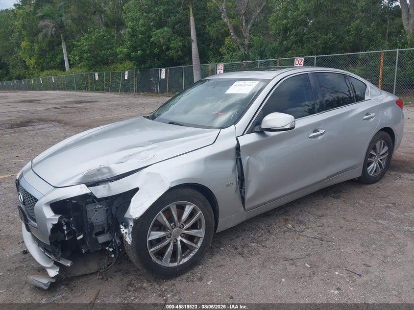 2017 INFINITI Q50 auction photo 2