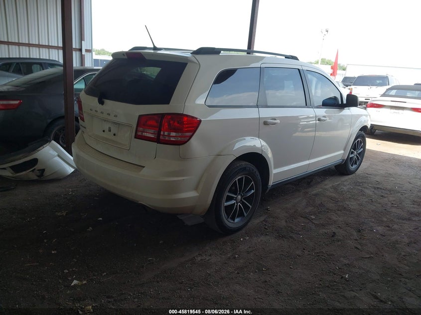 Vin: 3c4pdcab0ht702290, lot: 46318426, dodge journey se 20174