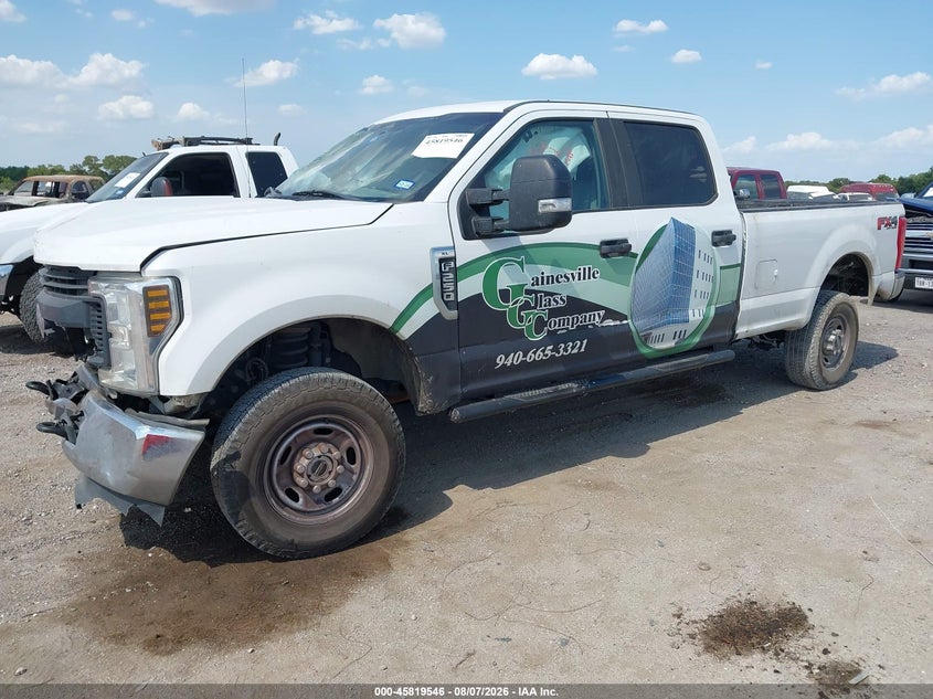 Vin: 1ft7w2b61kec61394, lot: 46318427, ford f-250 xl 20192
