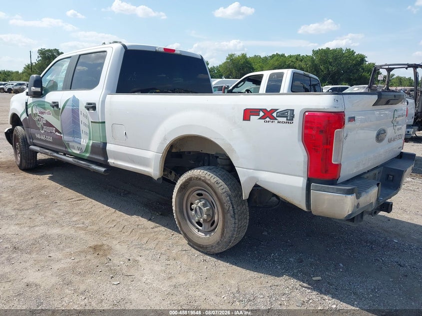 Vin: 1ft7w2b61kec61394, lot: 46318427, ford f-250 xl 20193