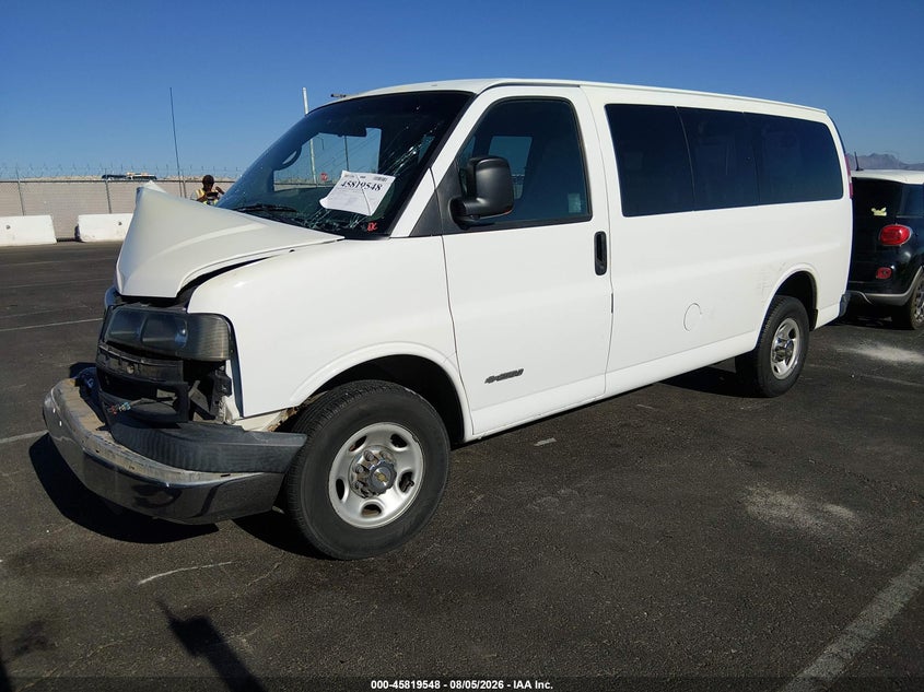 CHEVROLET EXPRESS PASSENGER 2004 VIN 1GAGG25U741197730
