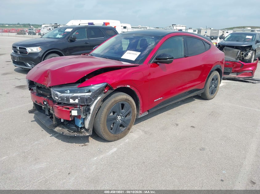 2022 Ford Mustang Mach-E, Front End, IAAI, VIN 3FMTK2SU2NMA57495 — photo 2