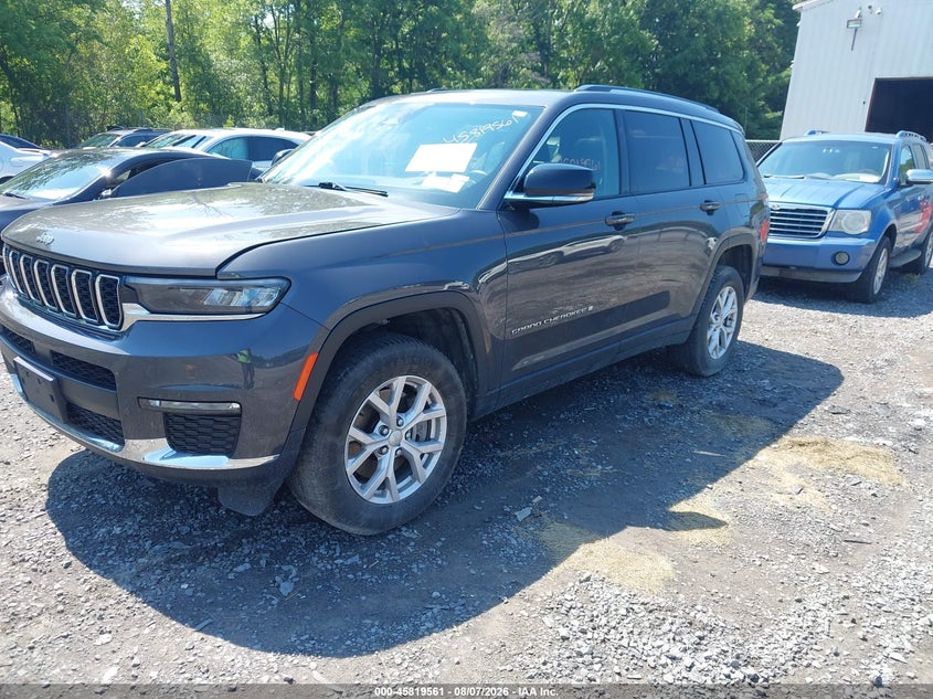 Vin: 1c4rjkbg6n8507729, lot: 46318442, jeep grand cherokee l limited 4x4 20222