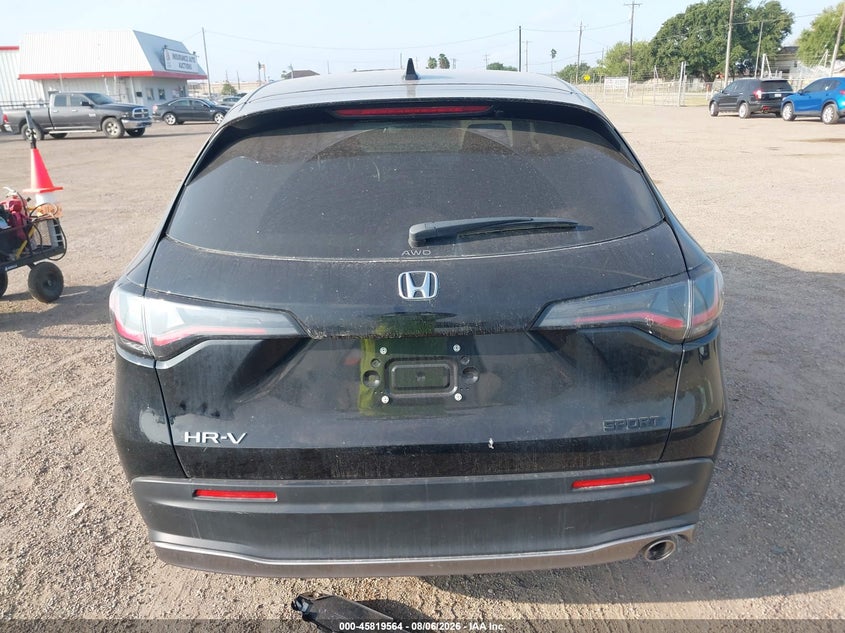 2025 Honda HR-V (VIN: 3CZRZ2H52SM783535)