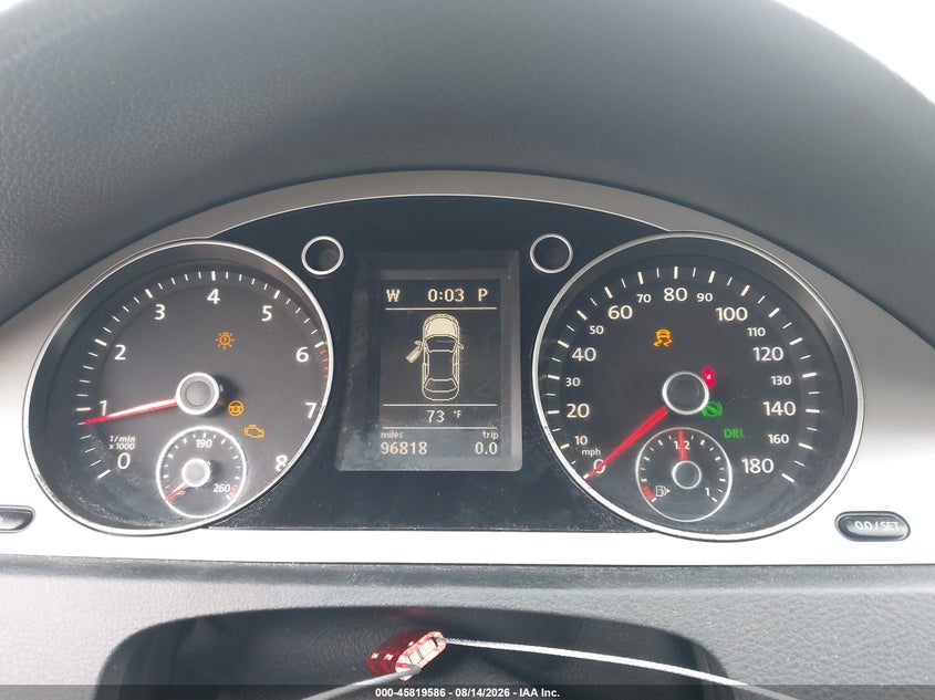 2010 VOLKSWAGEN CC auction photo 7