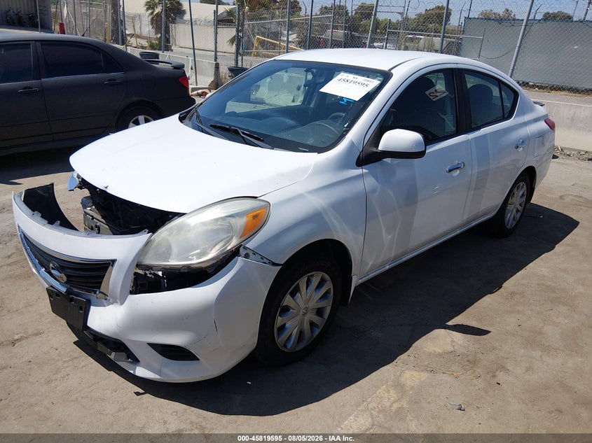 Vin: 3n1cn7ap1cl910527, lot: 46318476, nissan versa 1.6 sv 20122