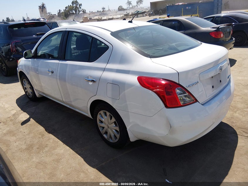 Vin: 3n1cn7ap1cl910527, lot: 46318476, nissan versa 1.6 sv 20123