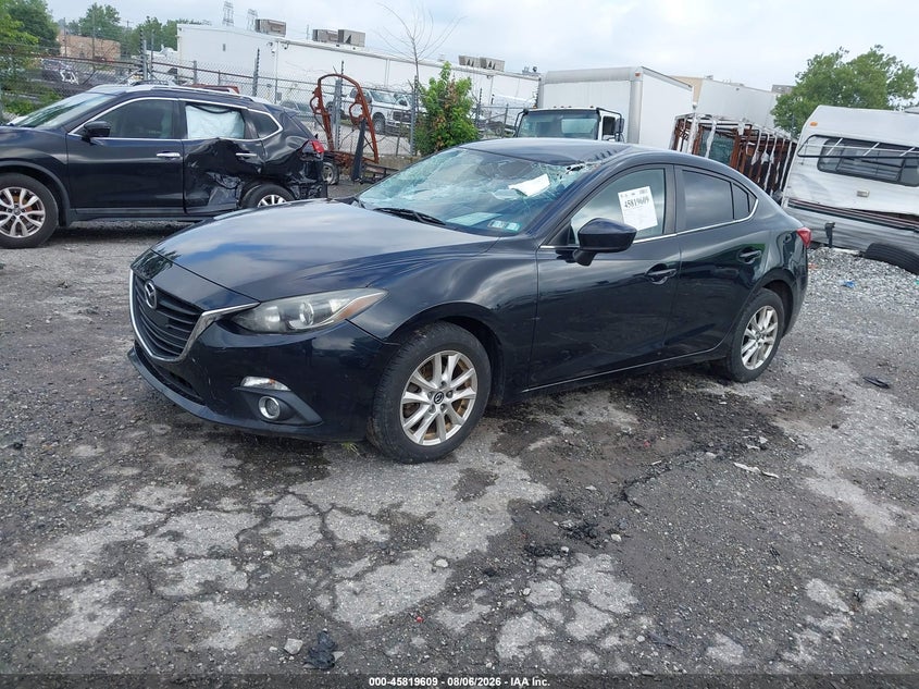 Vin: jm1bm1v78e1203714, lot: 46318490, mazda mazda3 i touring 20142