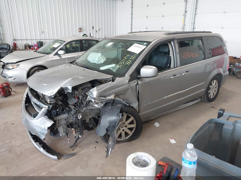 Vin: 2c4rc1bg0er292678, lot: 46318497, chrysler town & country touring 20142